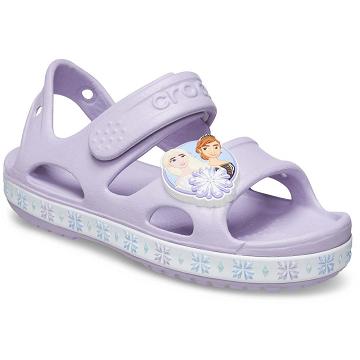 Crocs Fun Lab Disney Frozen II Szandál Lány Lila | HU 1603JPQJ